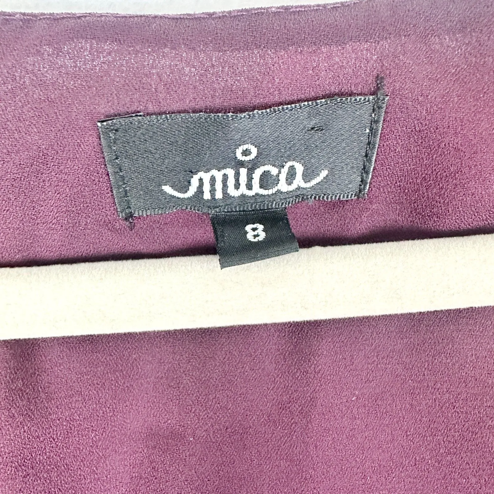 Vintage Mica Silk Floral Midi Dress Size 8 Fairy Whimsigoth Y2K 90s V - Image 7