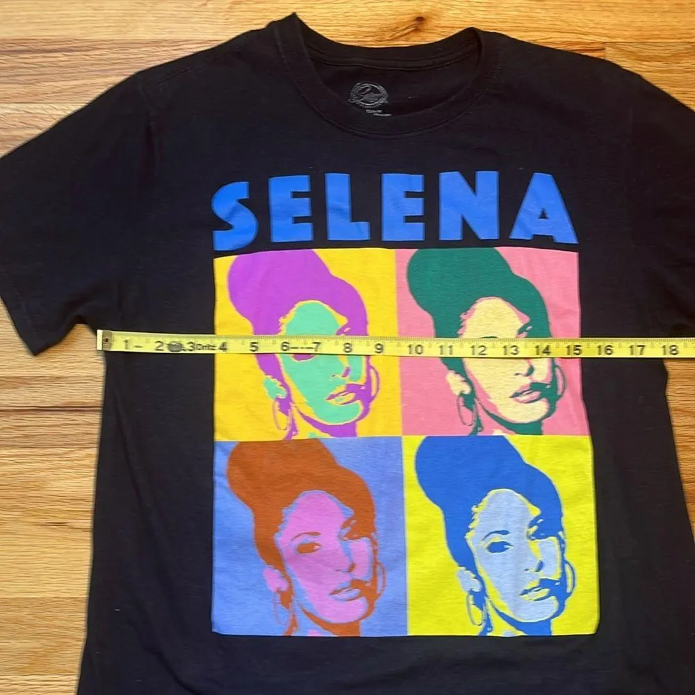 Selena Pop Art Graphic T - Image 5