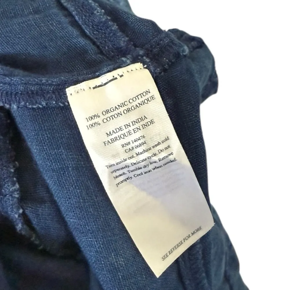 Faherty  Isha Dress in Indigo - Image 5