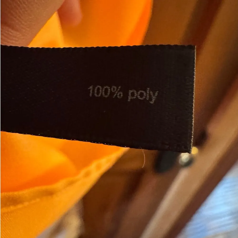 the Limited Sherbert/Gray colorblock asymmetrical sun dress summer L modern - Image 5