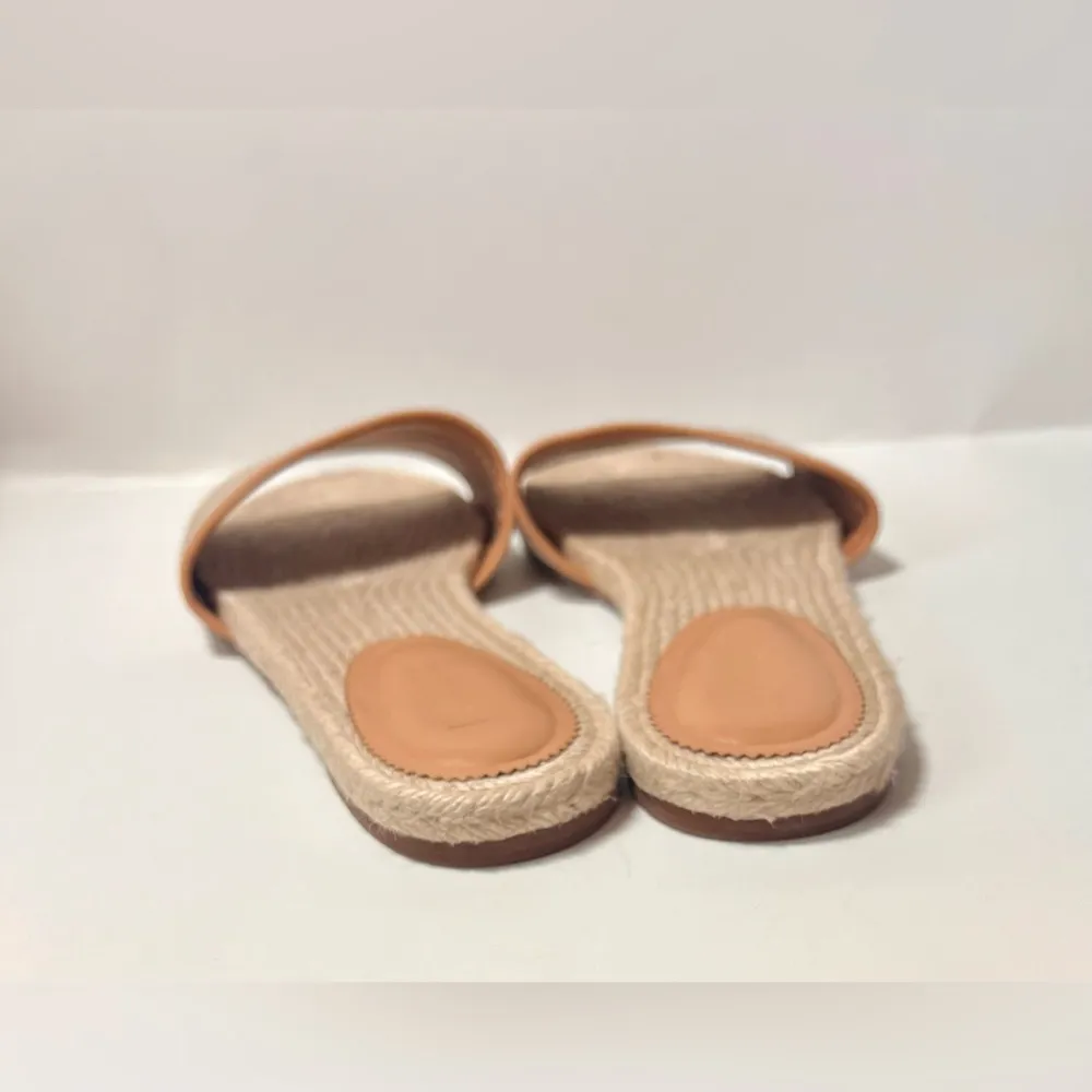 J Crew Espadrille Slide Sandals Beachy Boho  US 9 - Image 6