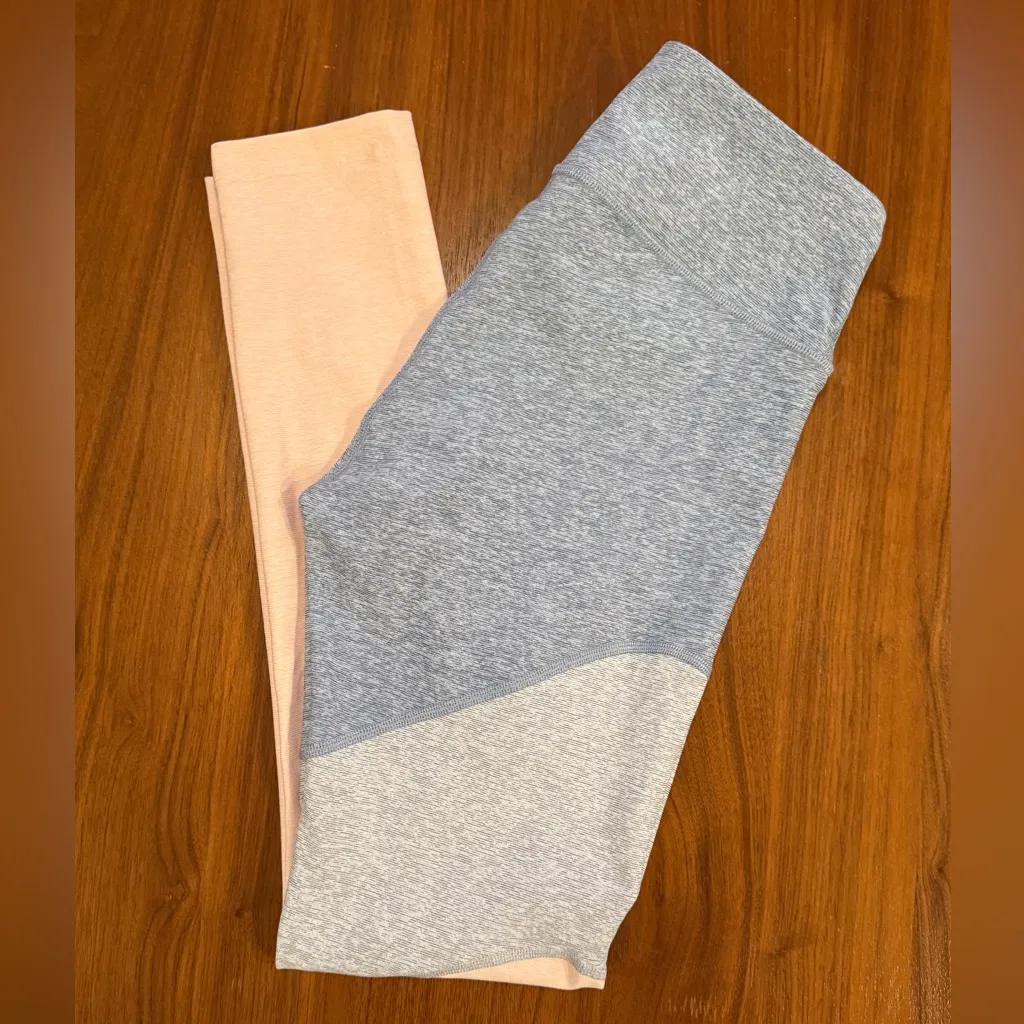 OUTDOOR VOICES 7/8 Springs Colorblock Legging Lake Dove Rose Quartz S - Image 3