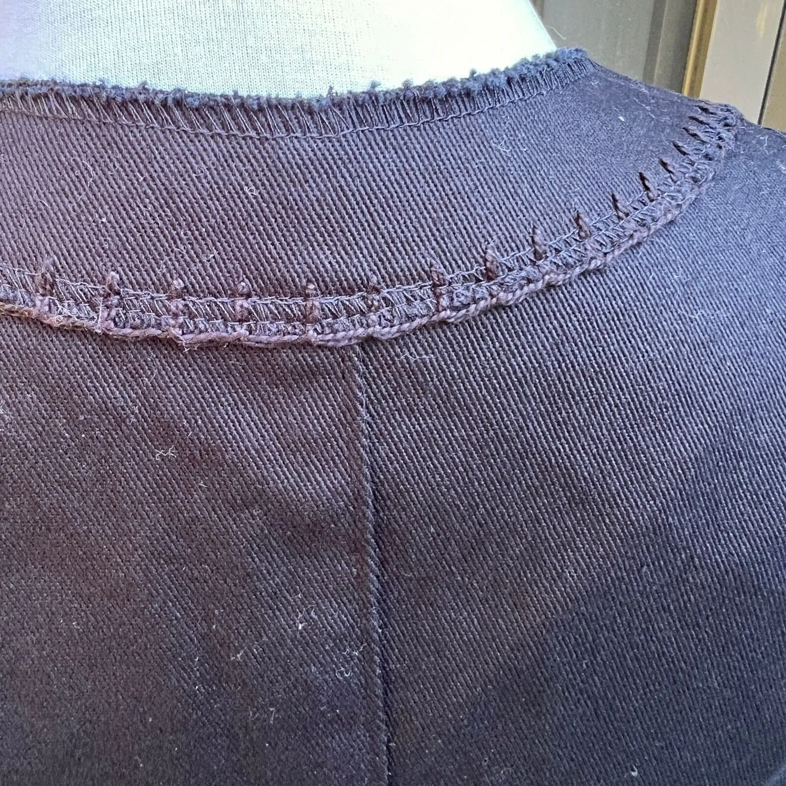 Gothic Steampunk Lace up Black  Corset Top Medium - Image 7