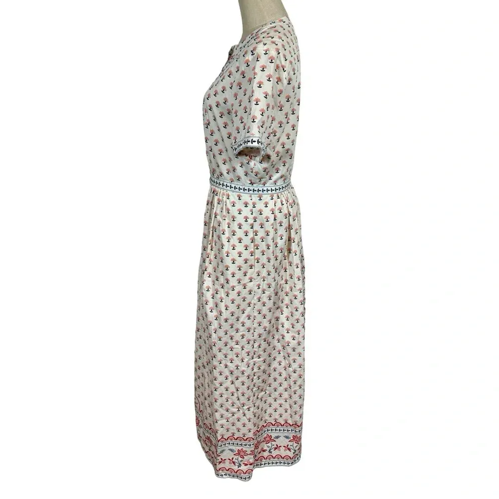 Gal Meets Glam Alisa Floral Button Front Maxi Dress GMG Unicorn - Image 11