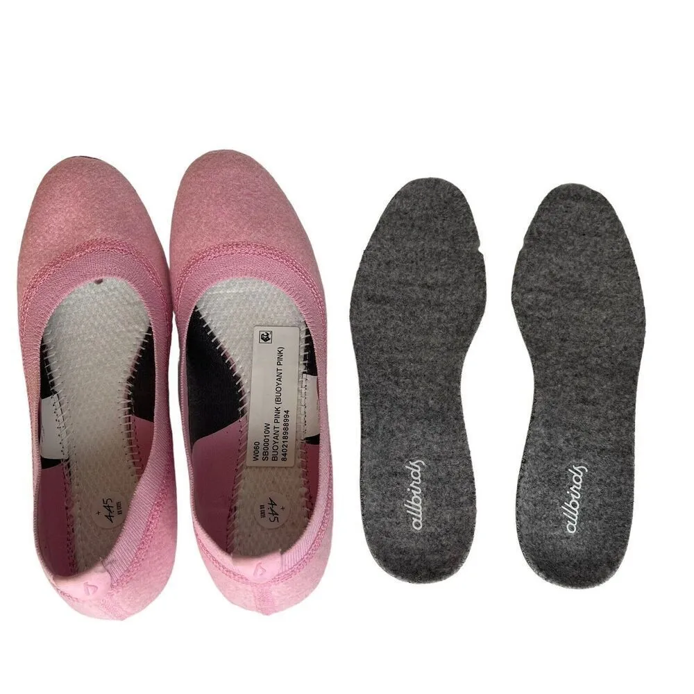 Allbirds Tree Breezers Ballet Flats Women’s Size 6 Pink Wool Slip On Comfort - Image 5