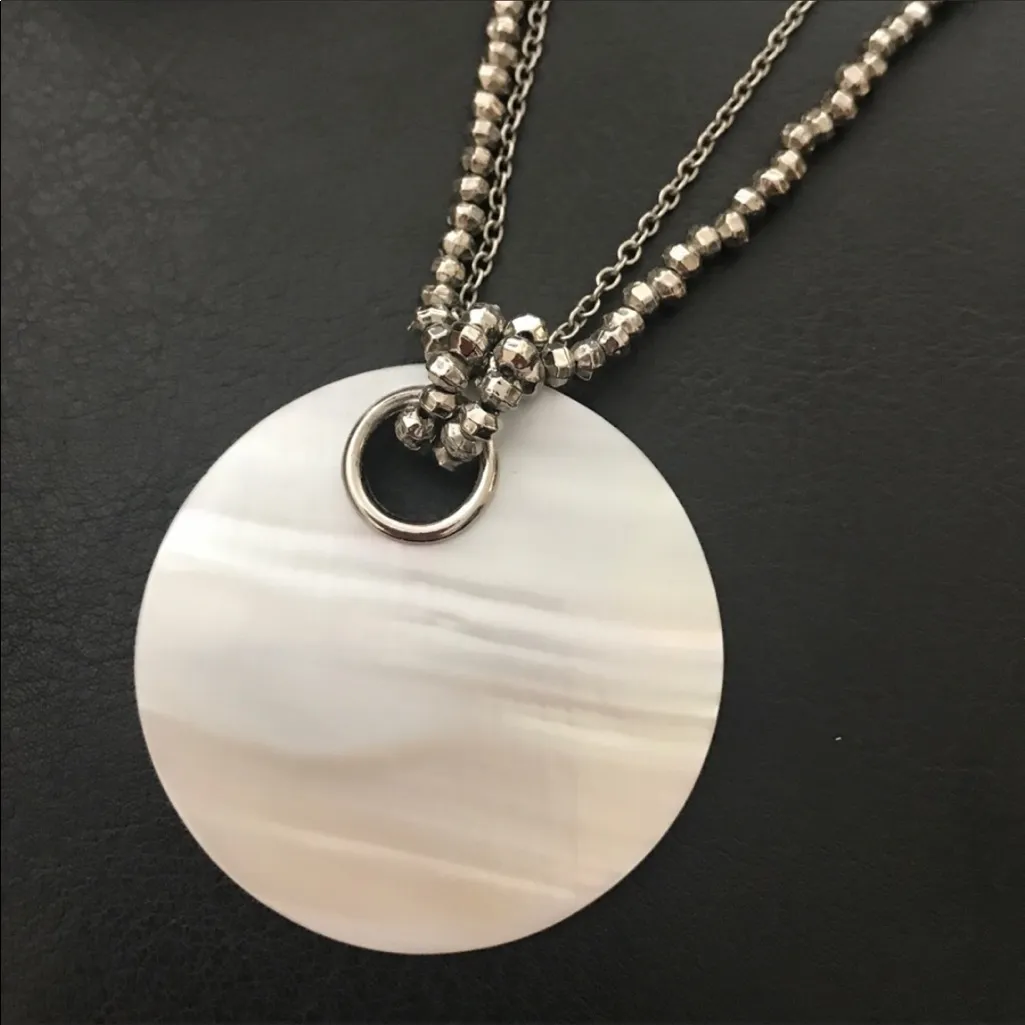 Cookie Lee Necklace silver tone chain. - Image 2