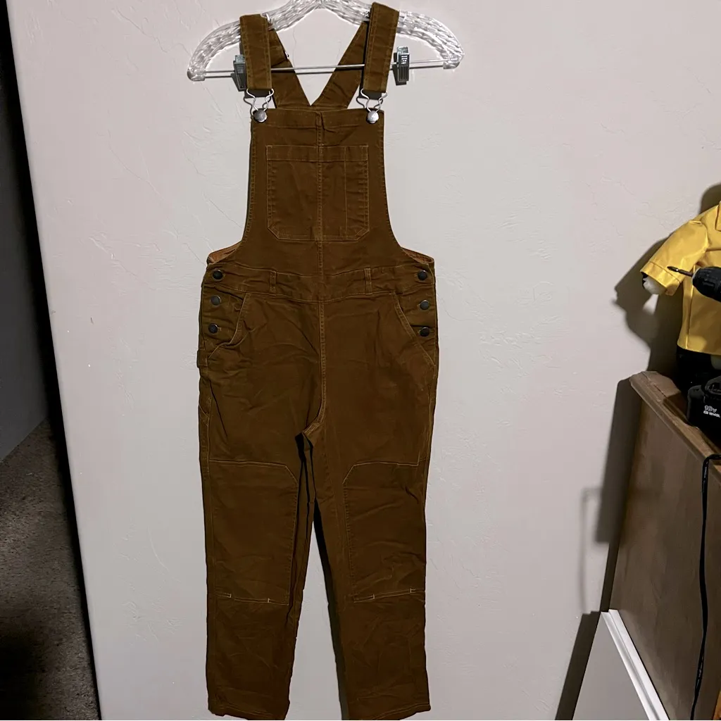 The Tobin Utility Rust Brown Overalls - Image 6