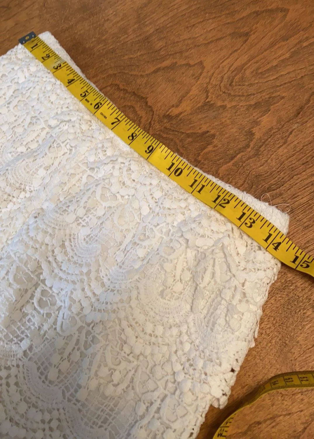 En Creme lace shorts pull on elastic waist size large - Image 5