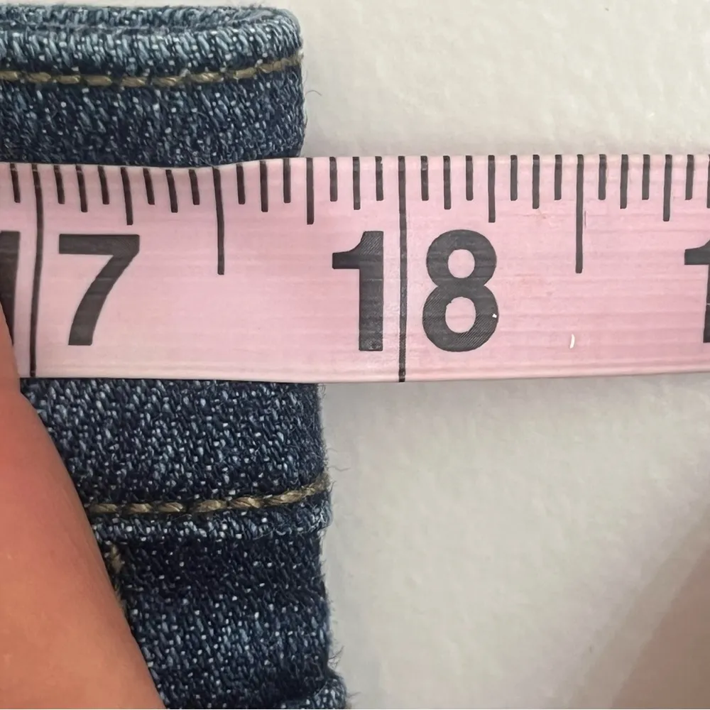 Women’s Vigoss For Dress Barn Straight‎ Leg Embellished Jeans Size 13/14 - Image 3