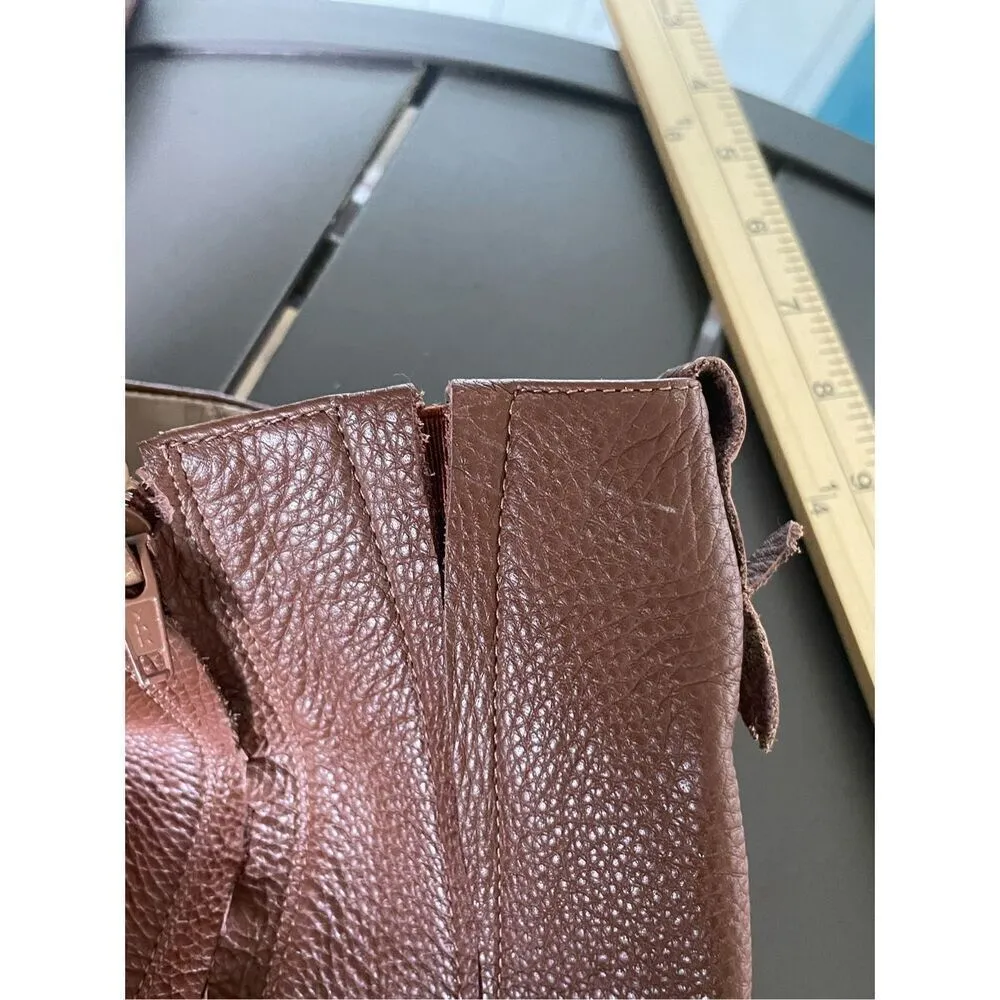 Skechers Women’s Knee High Leather Boots Brown Size 9 - Image 11