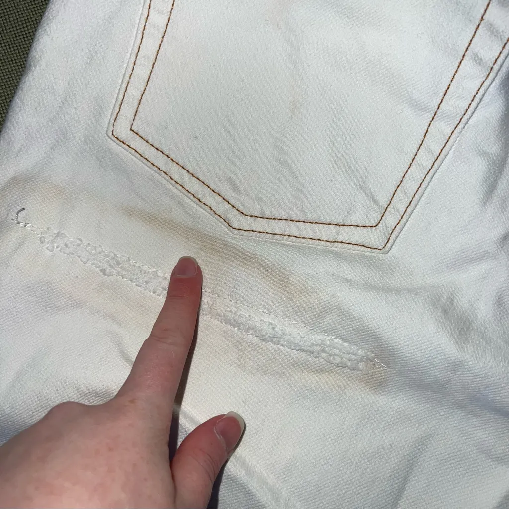 White BDG Denim Jeans - Image 6