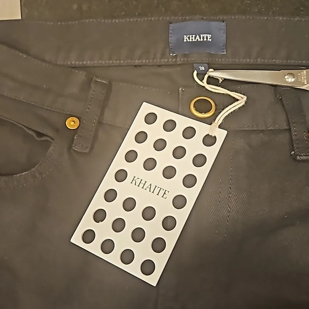 💕KHAITE💕 The Kyle Low Rise Straight Leg Jeans ~ Wilcox Faded Black 28 NWT - Image 16