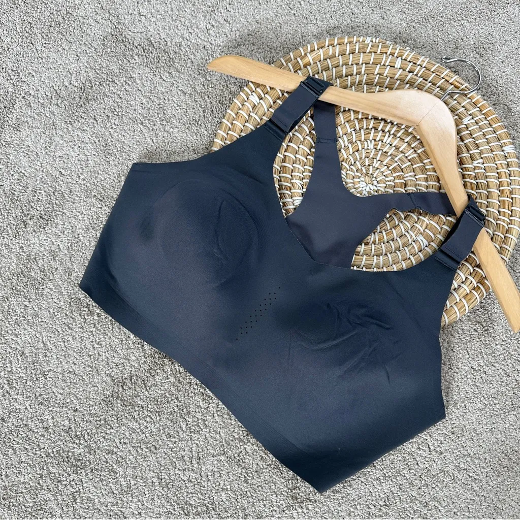 Brooks Women’s Dare Racerback 2.0 Sports Bra Running in Asphalt Gray 40DD - Image 2