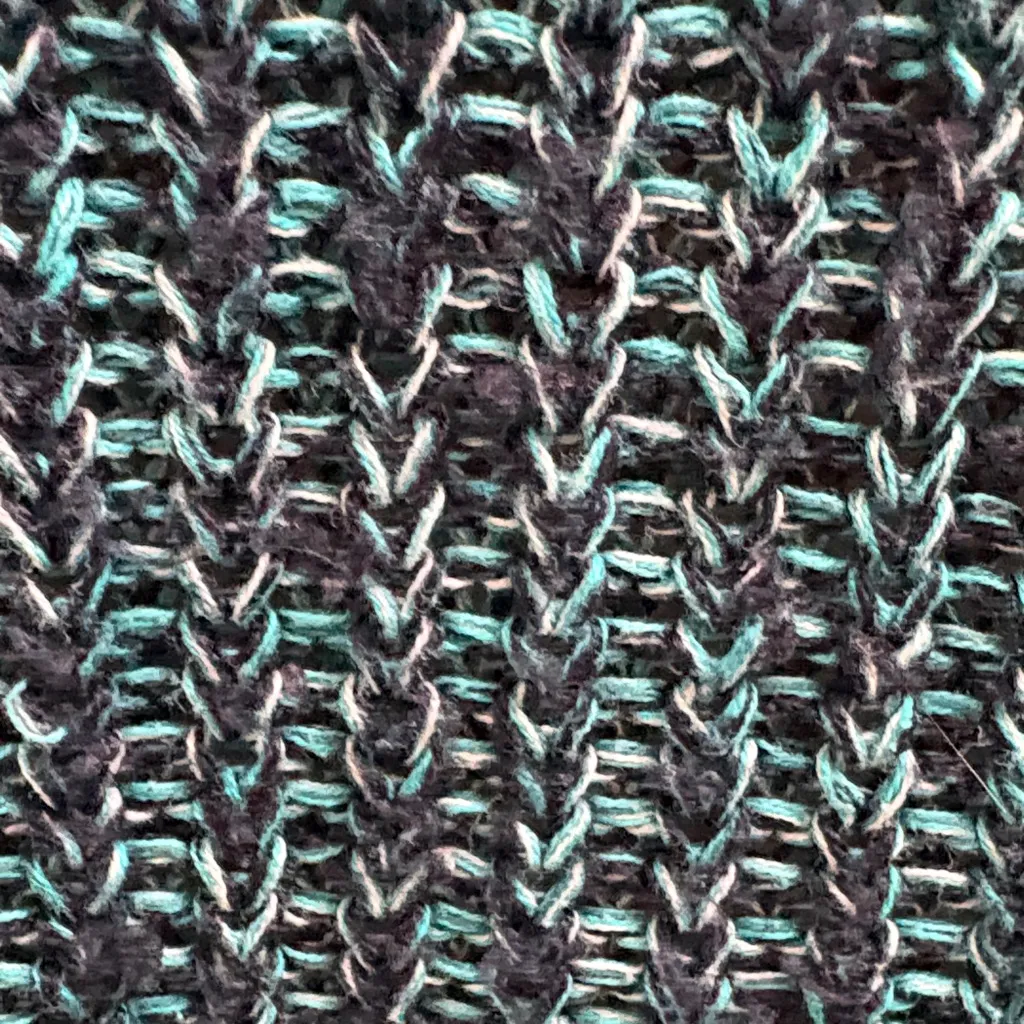 Faded Glory Teal Knit Women's Sweater - Image 3