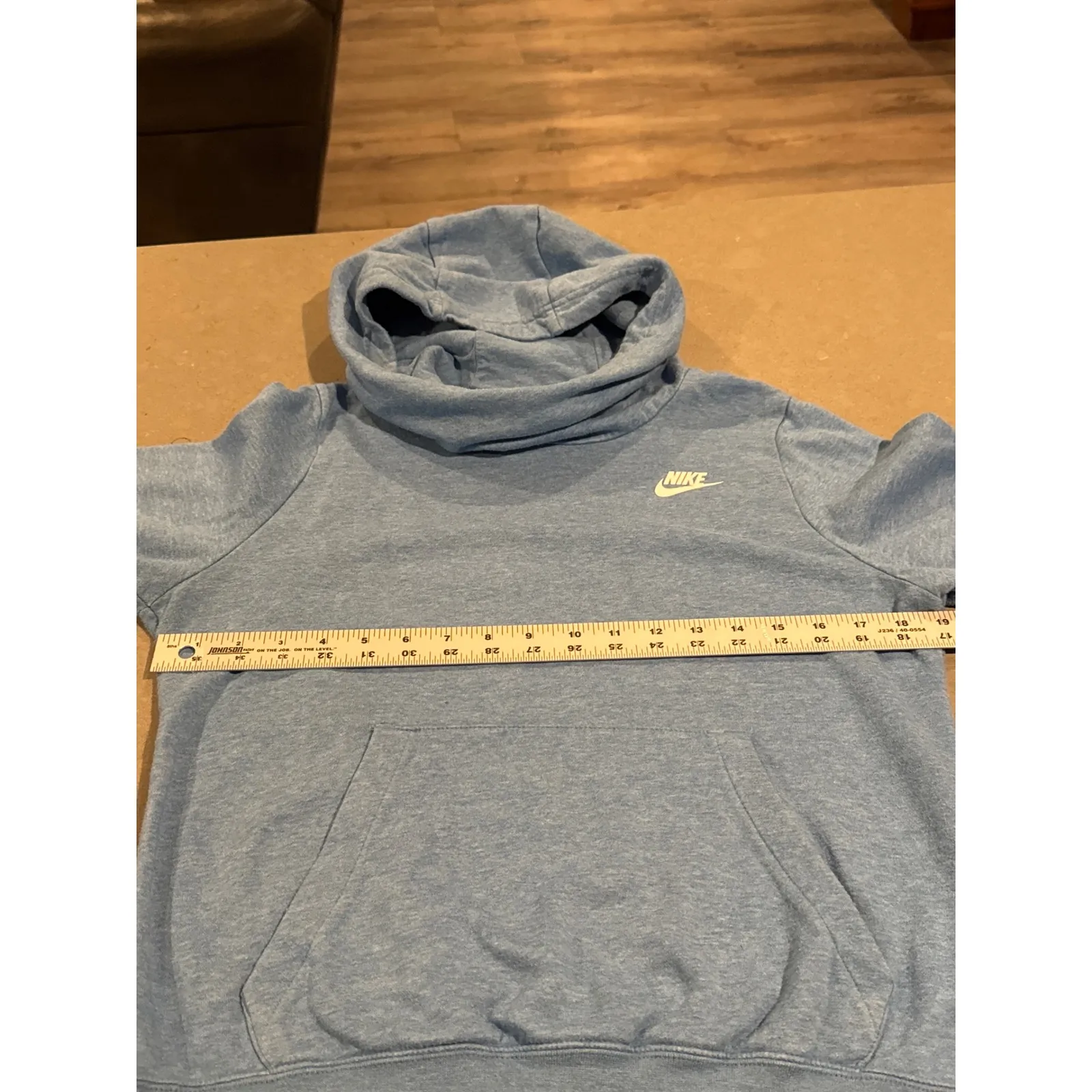 Nike Women's‎ Pullover Hoodie Sweatshirt Blue Casual Activewear - Image 3