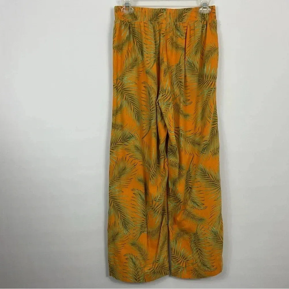 Panama Jack‎ Tropical Print Linen Blend Pants Size Medium - Image 3