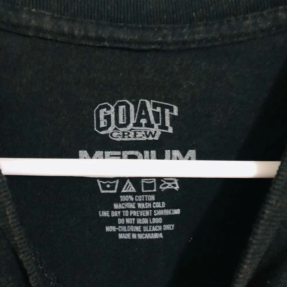 Goat Crew More Love Less‎ Hate Puff Print Short Sleeve T - Image 3