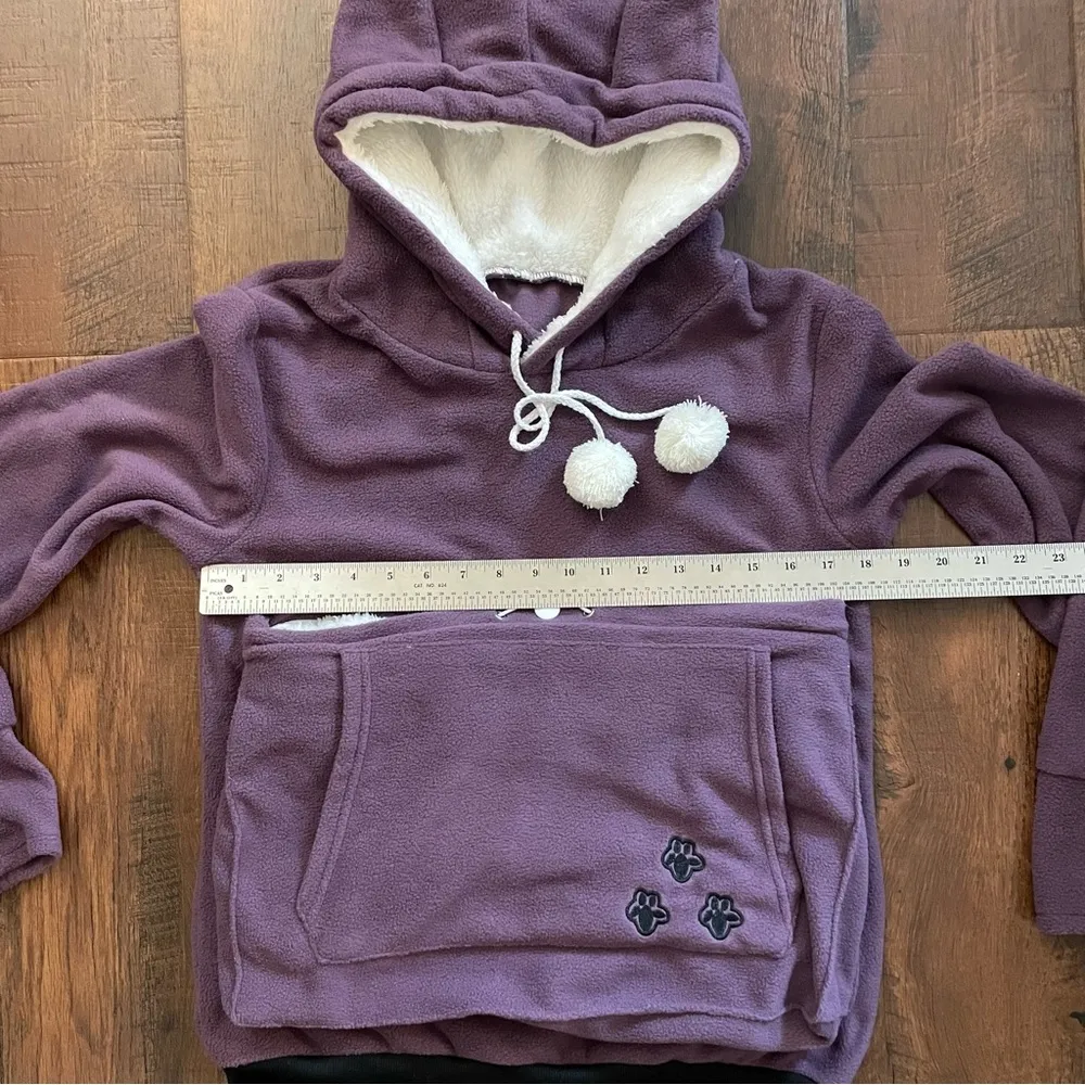 Pet pouch carrier hoodie, size S - Image 9