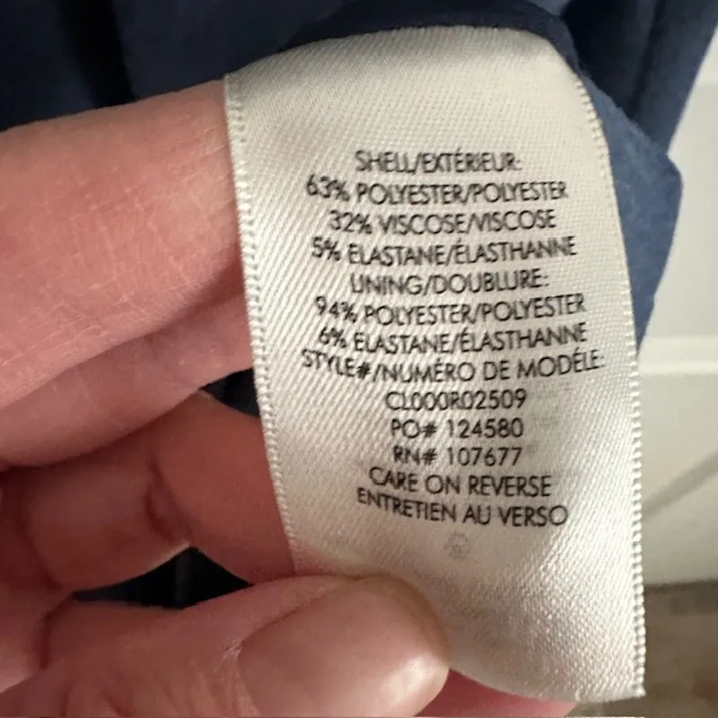 Alice + Olivia Coley A-line Dress Size: 8 Color: Blue - Image 8