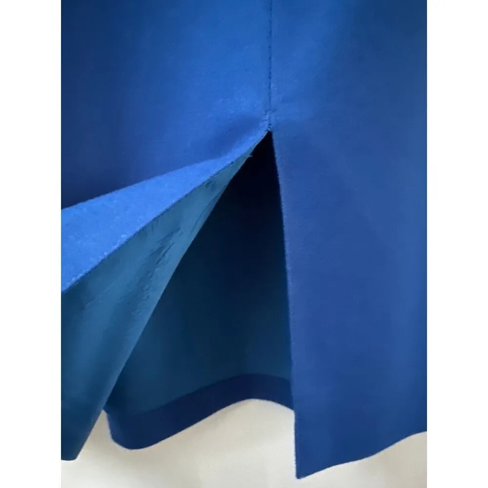 Pendleton Women’s Royal Blue Professional Mid length Skirt Vintage Size 10 - Image 6