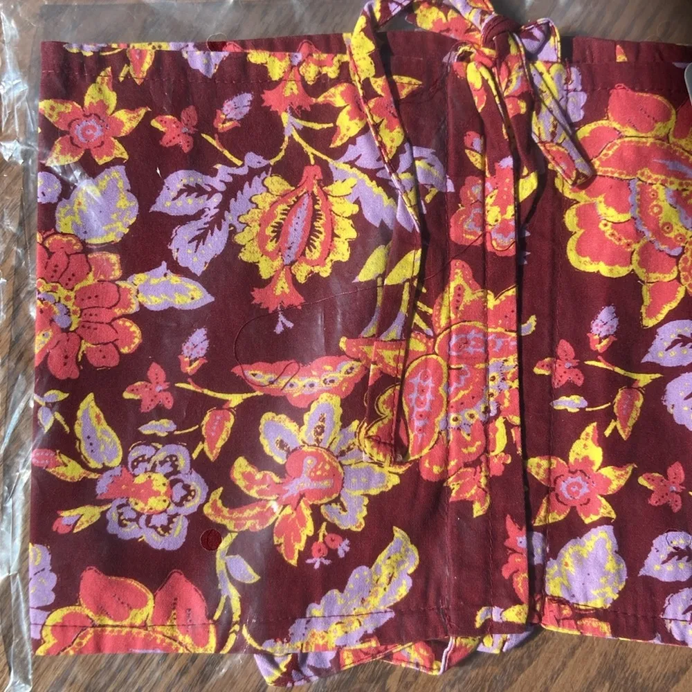 FREE PEOPLE Summer of Love Convertible Bandeau Halter Top NEW! $78 Wine SMALL - Image 16