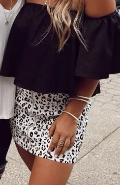 Forever 21 Leopard Print Skirt  - Image 2