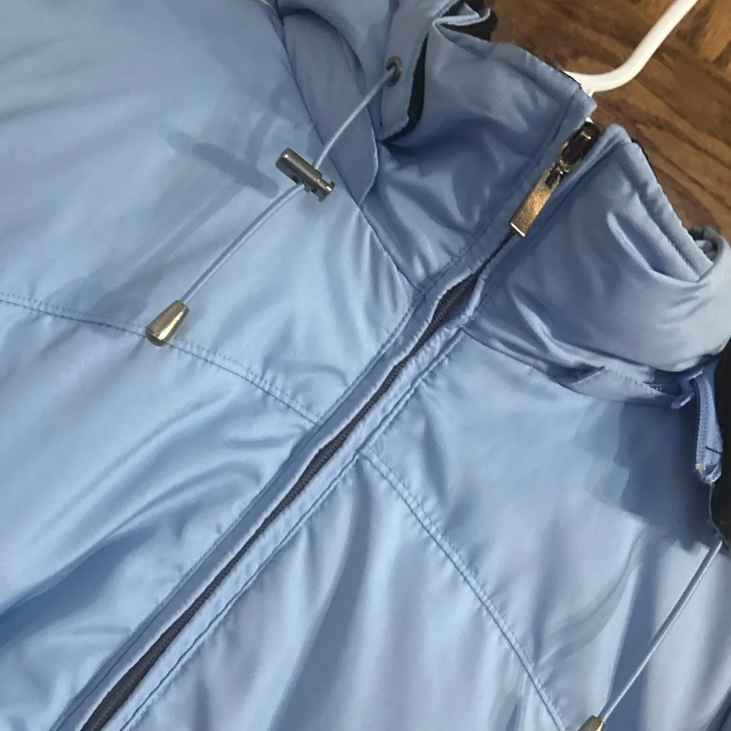 Blue Puffer Jacket Size L - Image 3