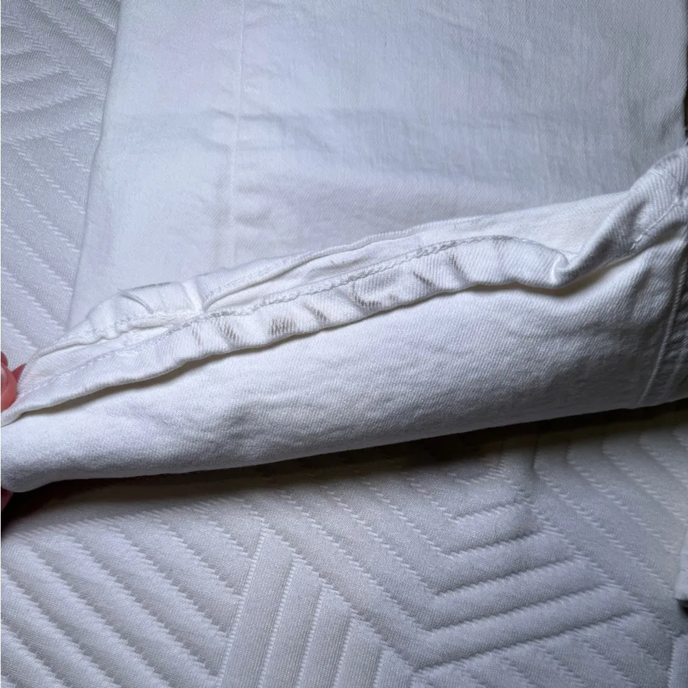 White Bootcut Jeans - Image 8