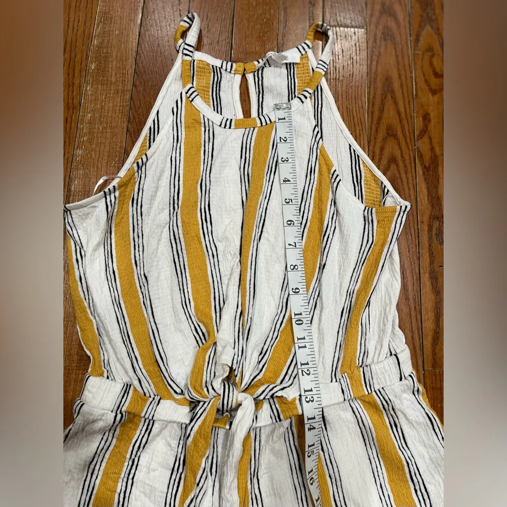 Love Tree Mustard and White Striped Top - Image 5