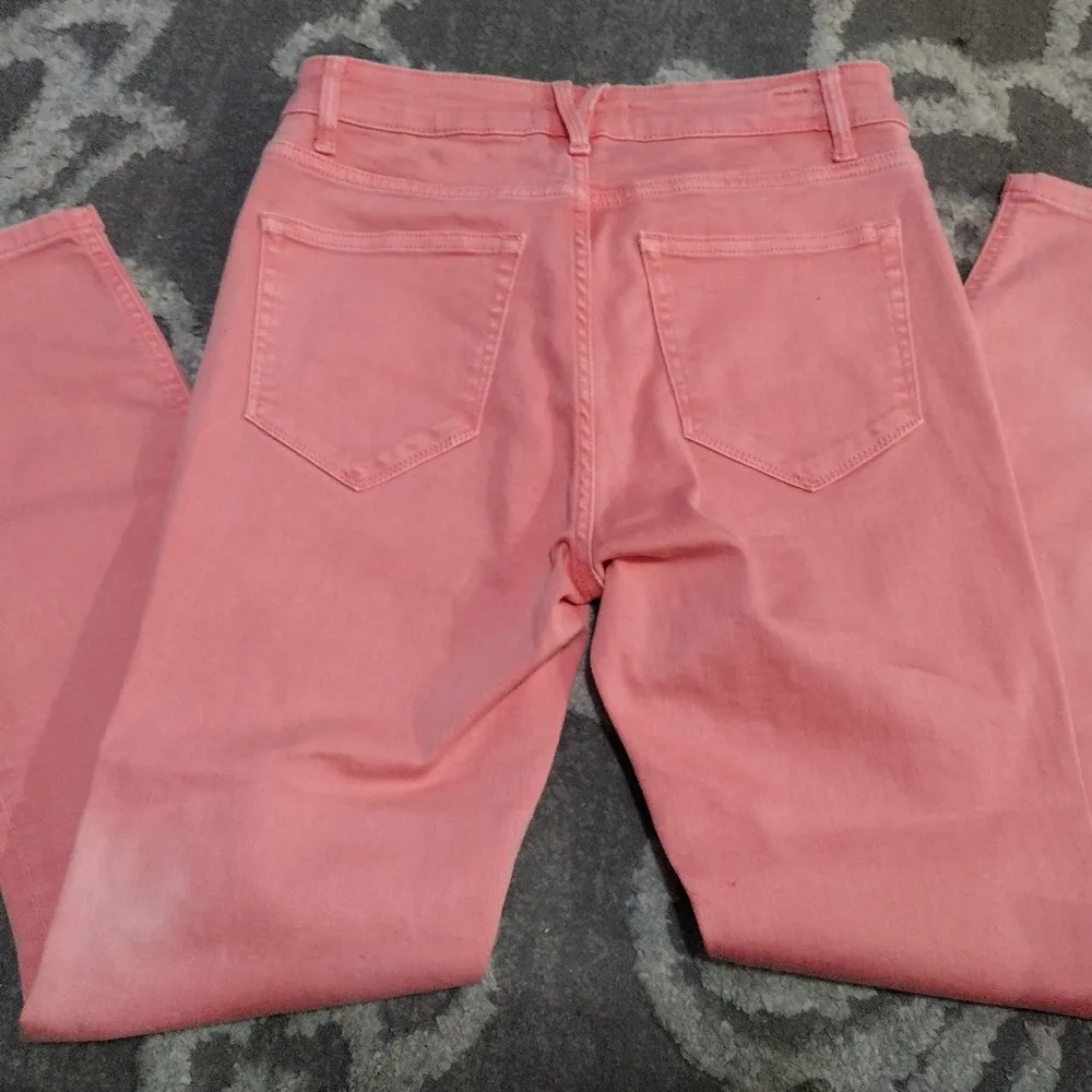 Vineyard Vines neon Pinkish Orange Jeans - Image 3