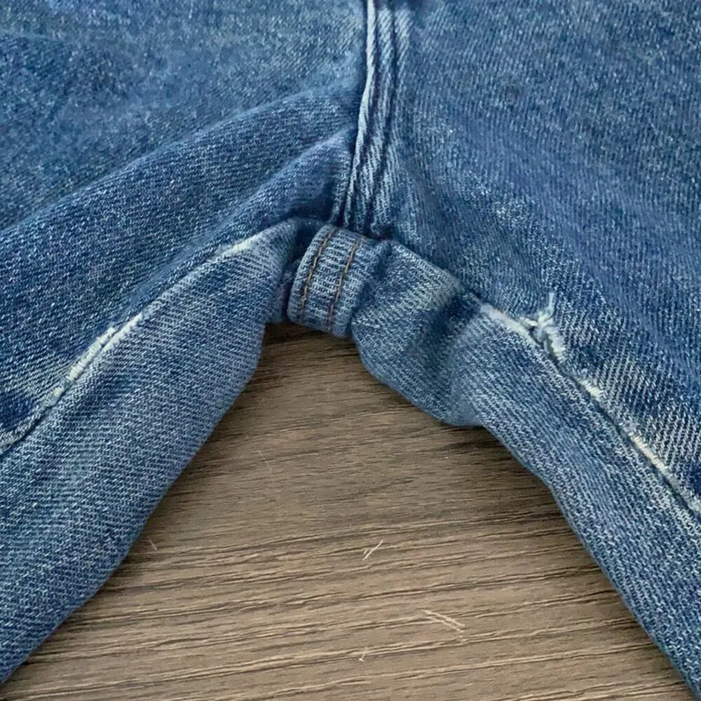 Vintage Wrangler Blues Mom High Waist 80s Jeans 30 - Image 7