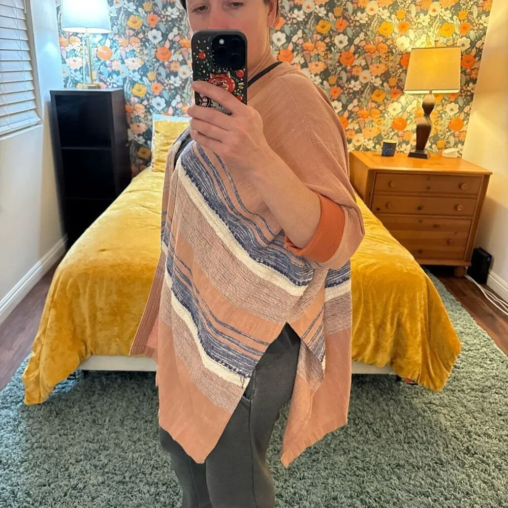 Anthropologie elevenses Shoreline Kimono small - Image 3