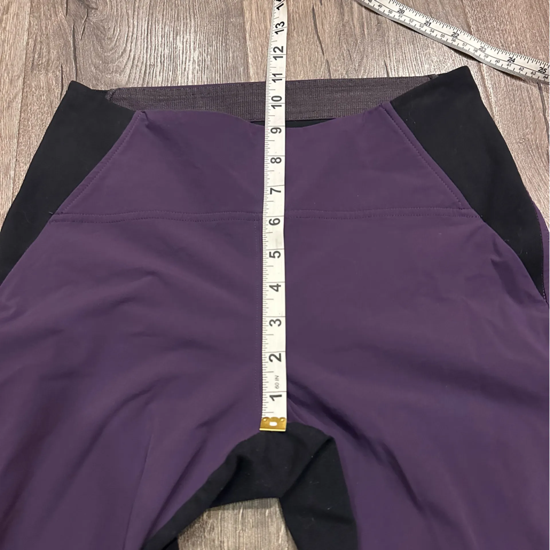 Mountain Hardwear Women's CHOCKSTONE NIGHT IRIS PURPLE TIGHTS Pants S UPF 50 - Image 8