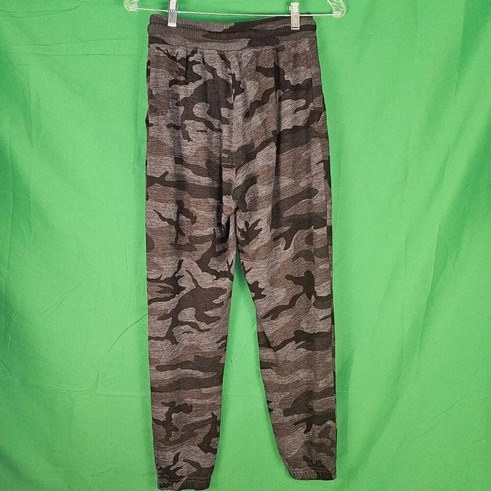 Rails Womens Black Gray Kingston‎ Iron Camo Jogger Pants XS - Image 2