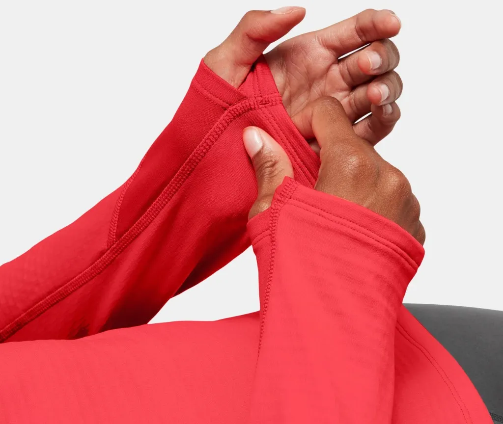 Under Armour Women's Vanish Cold Weather 1/2 ZIp in Racer Red size S NWT - Image 3