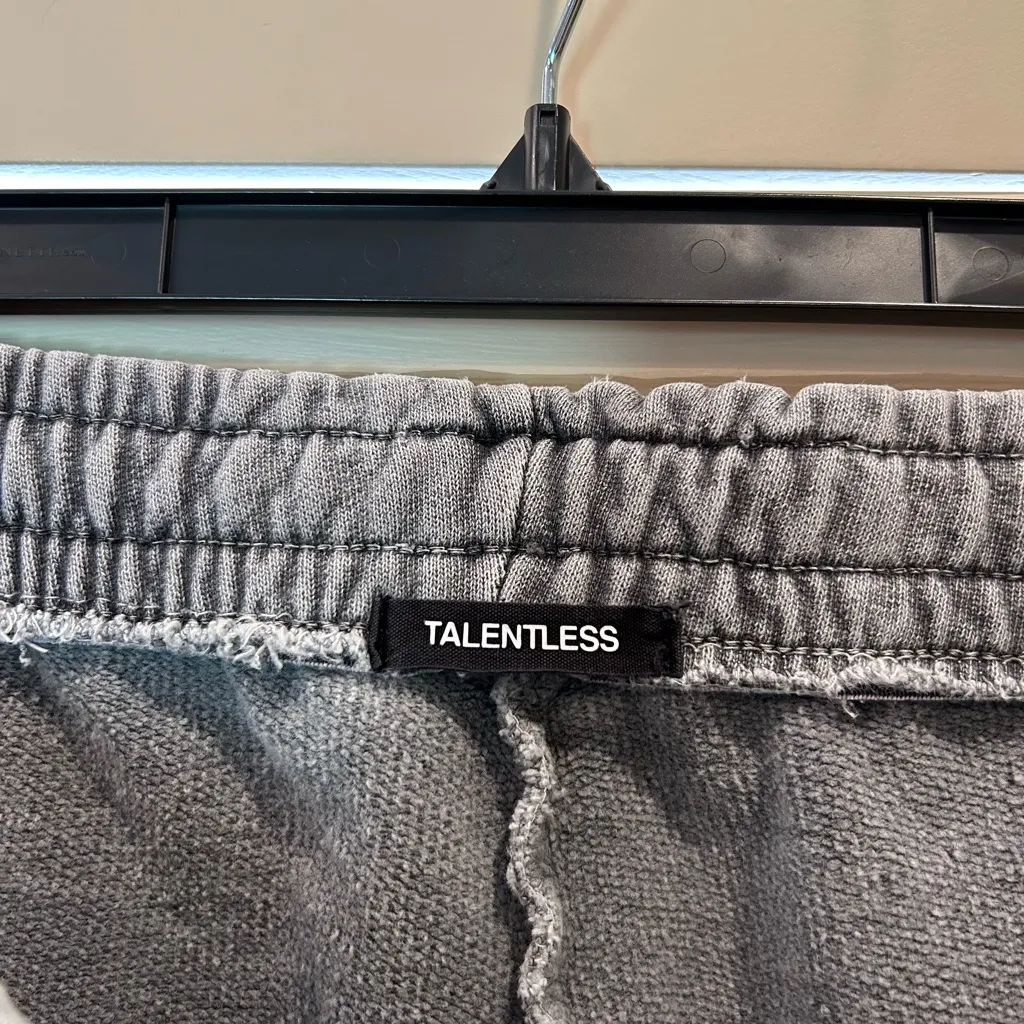 TALENTLESS Steel Gray Heavyweight Jogger Sweatpants - Image 11