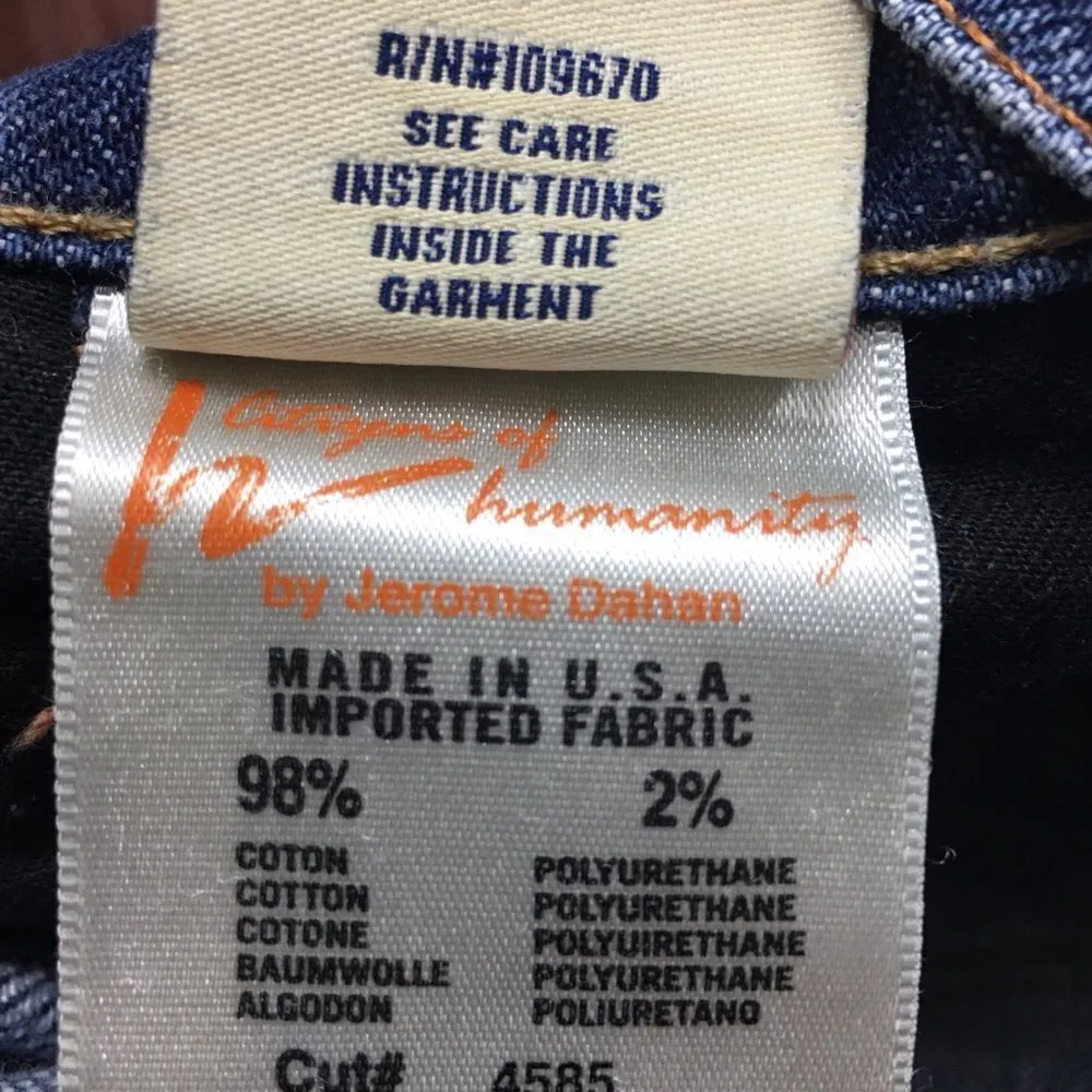 Citizens of Humanity Kelly Stretch Low Waist Cropped Jeans - Image 5