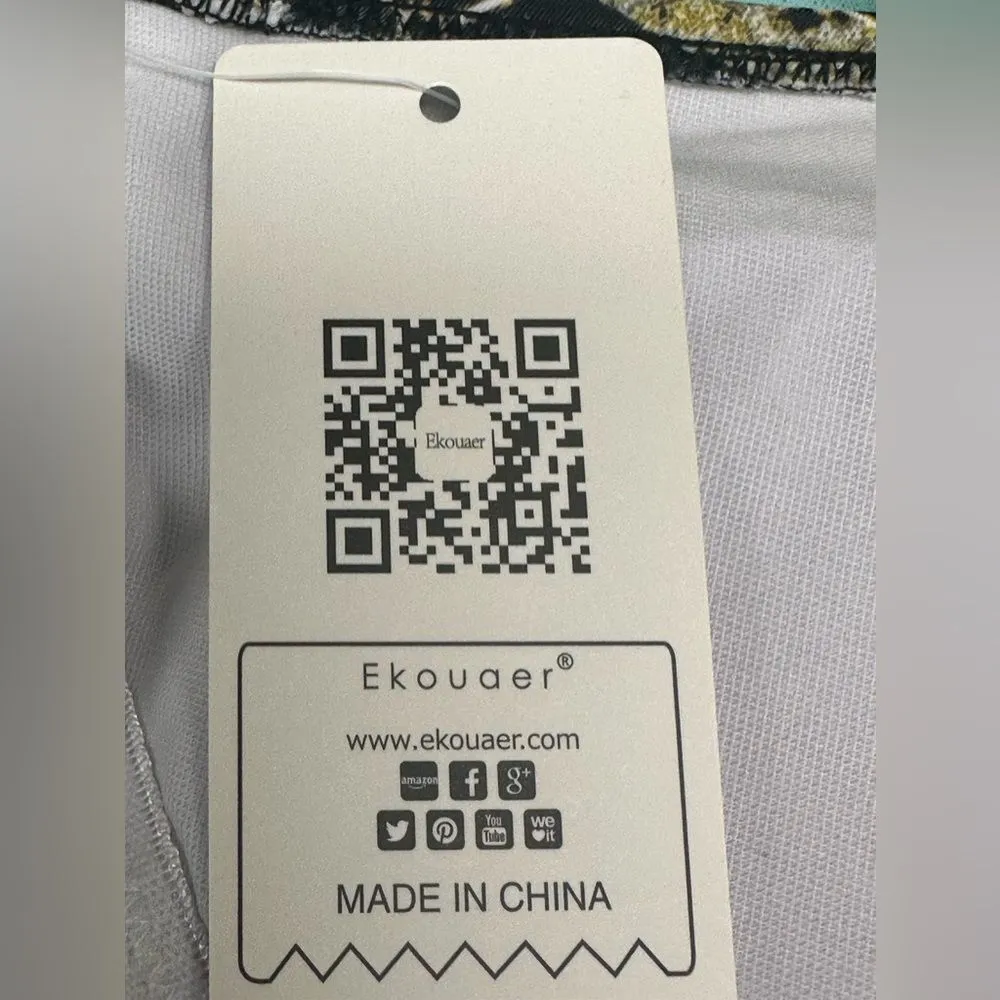 Ekouaer high halter neck backless swim suit - Image 7