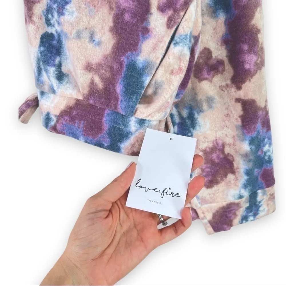 Love, Fire NWT -  - Tie Dye Joggers - Image 2