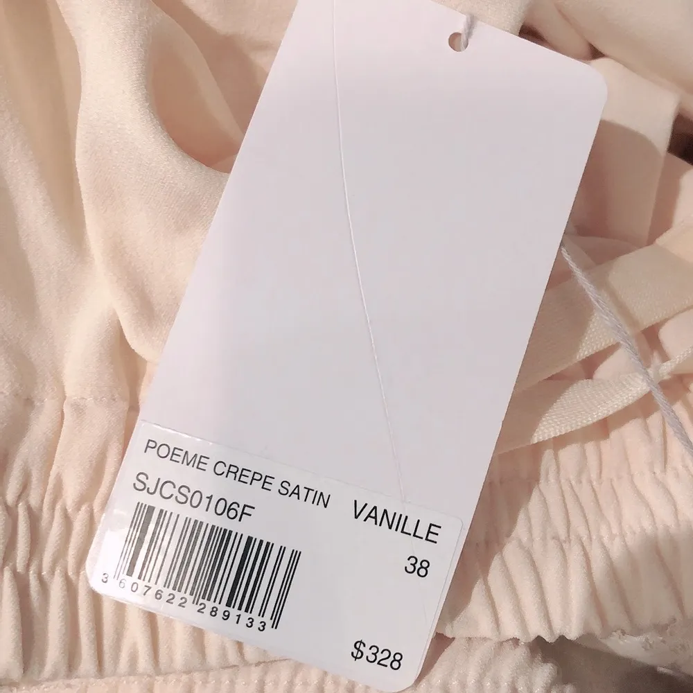 Zadig & Voltaire Poème Crêpe Satin Pants Size EU38 USM New w/Tag Retail $328 - Image 7