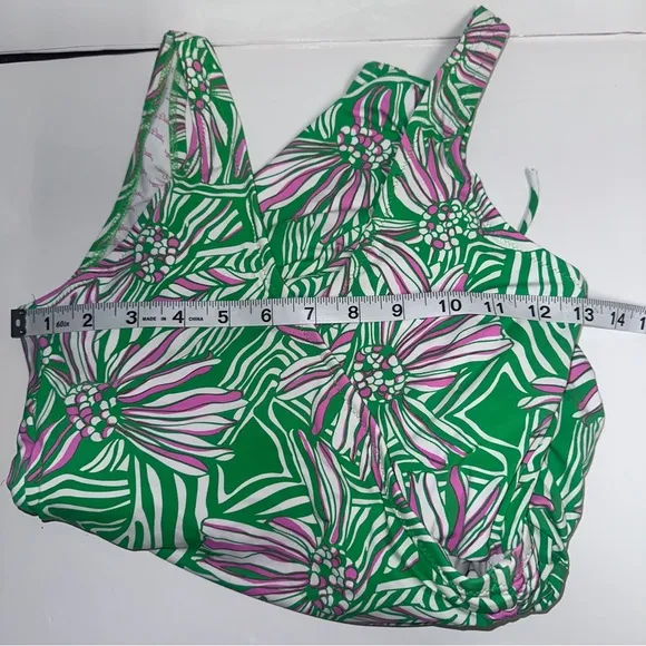 Lilly Pulitzer Green Bean Daisy FOXI‎ One piece Swimsuit size XS - Image 9