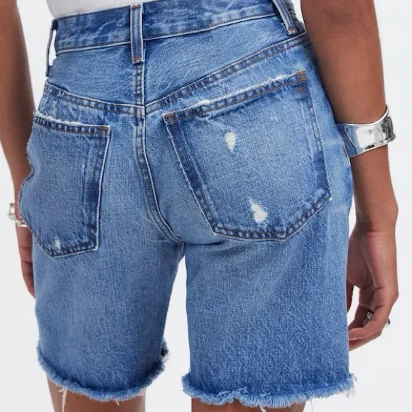 Madewell Long Denim Shorts - Image 11