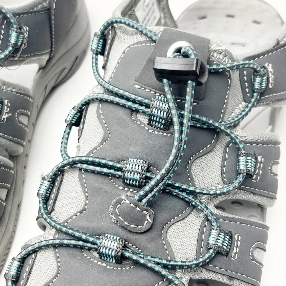 EDDIE BAUER Kelowna Lightweight Adjustable Front Cord  Heel Strap Sandals 8.5 - Image 4