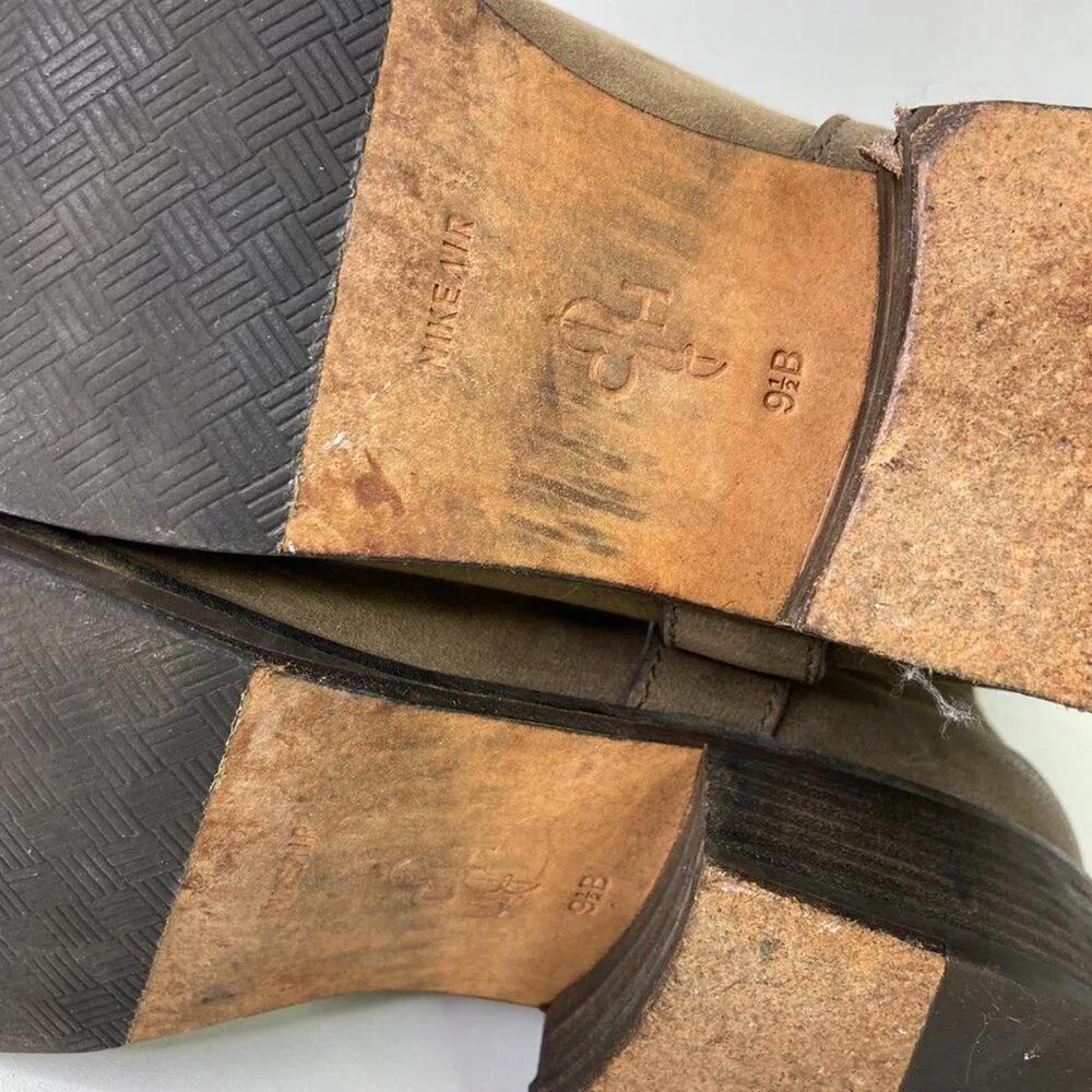 Cole Haan Air Leora Mid Calf Leather Buckle Boots 9.5 - Image 5