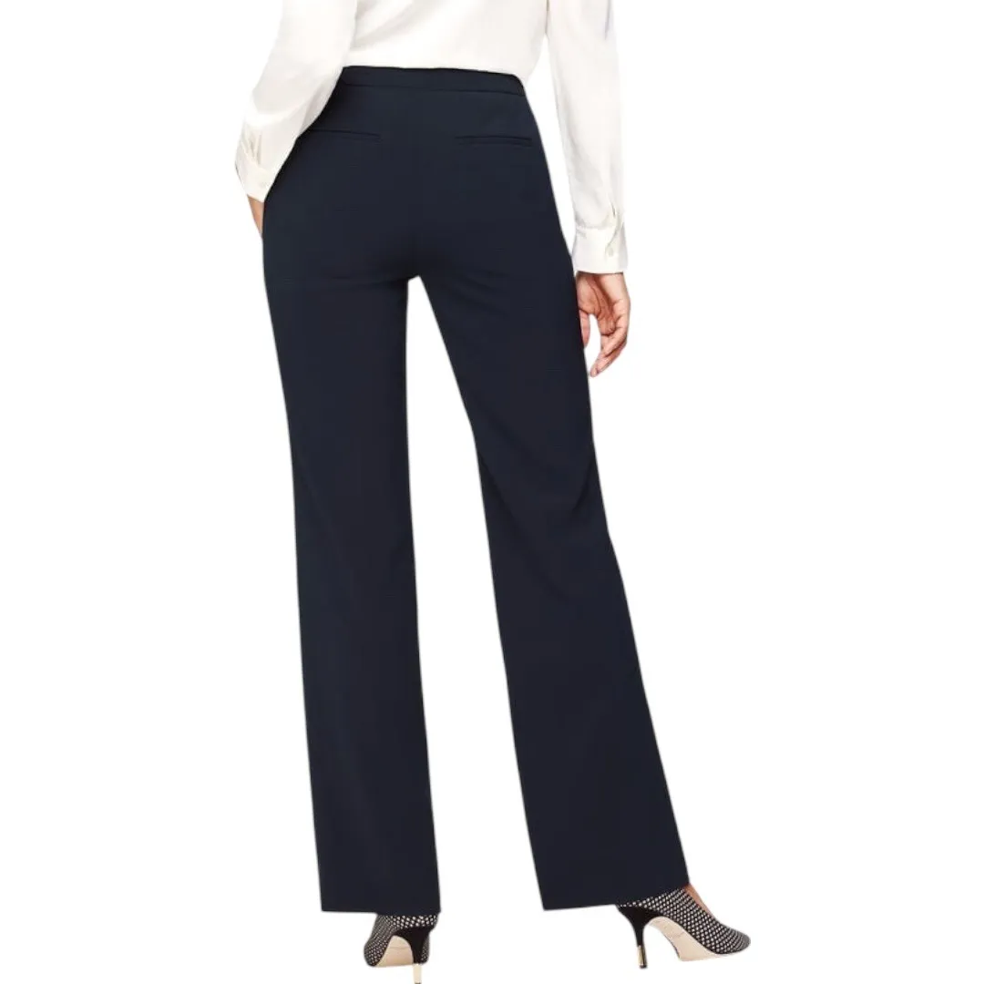 Talbots Women's Navy Blue Wide Leg Dress Pants Size 16 Career Office Minimalist - Image 2