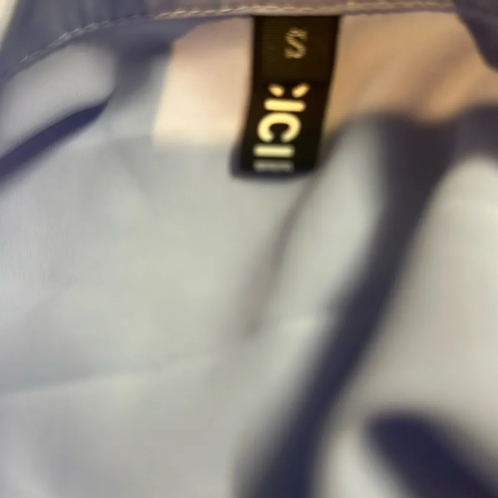 Women's Light Blue Button - Image 4