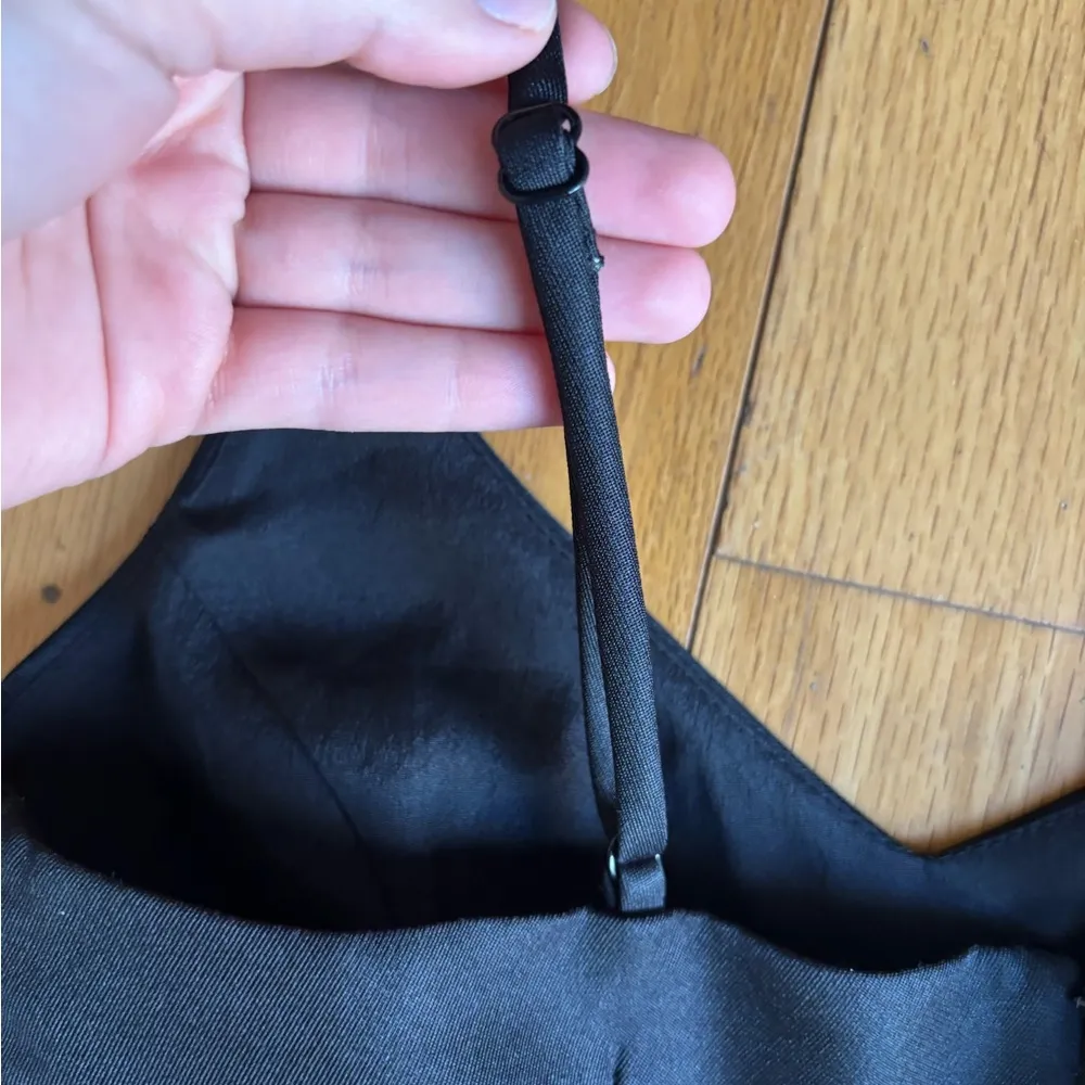 Lulus Irresistible Charms Black Going Out Spaghetti Strap Dress size XS - Image 4