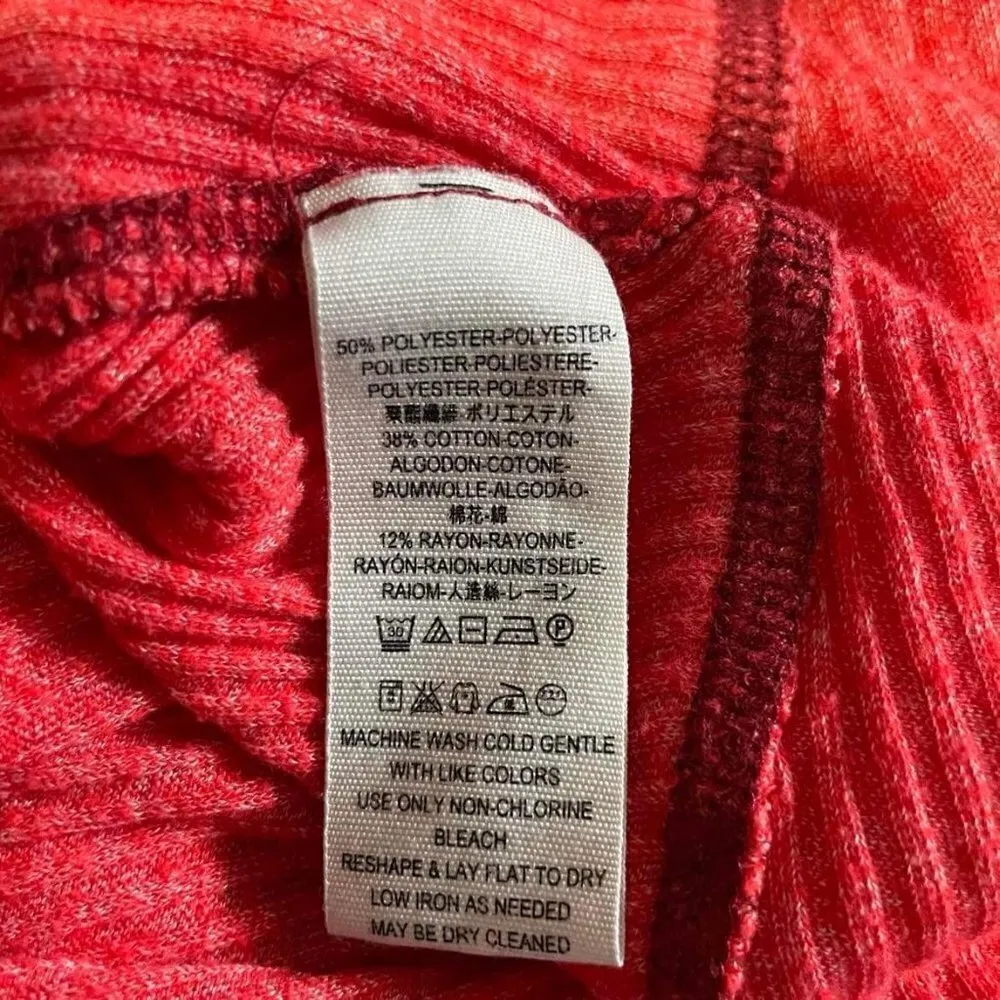 We the Free Size XS  Top Shirt Waffle Knit Thermal Long Sleeve - Image 5