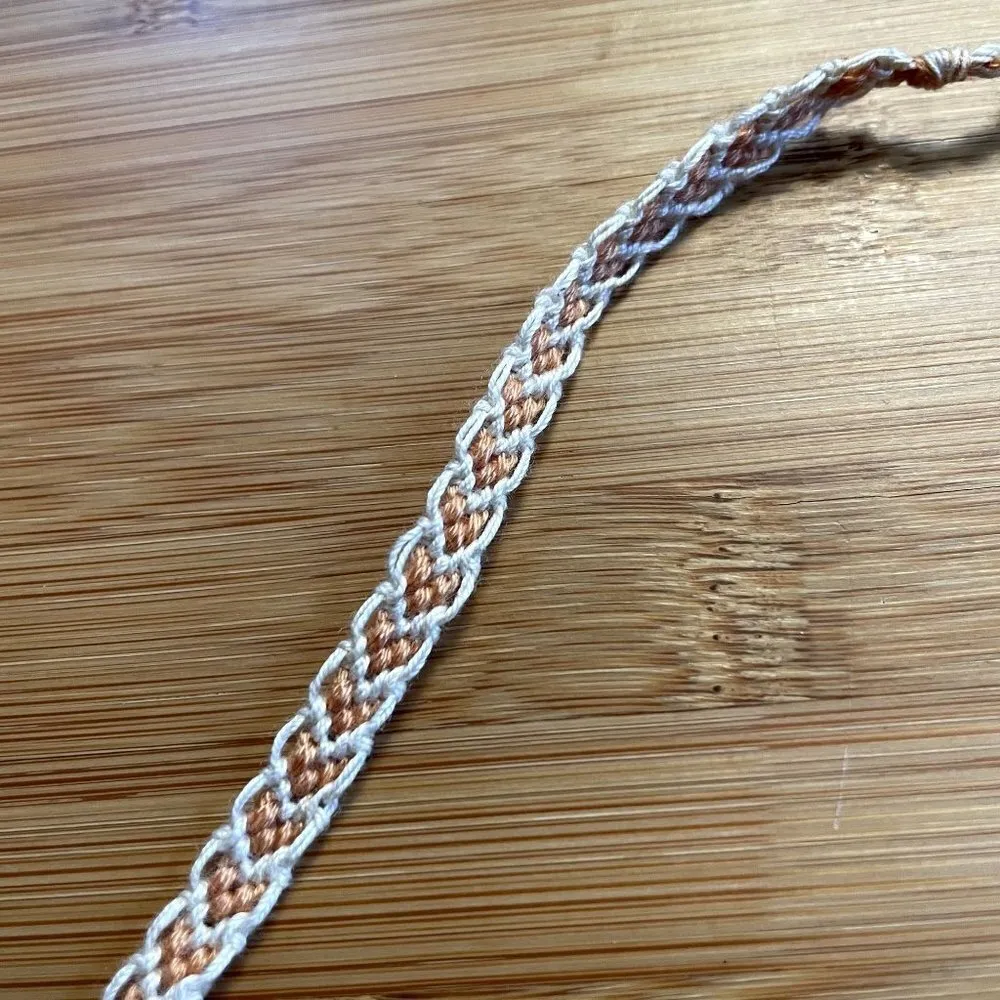 Nellie Woven Bracelet anklet trendy comfortable tie embroidery thread woven gift - Image 2