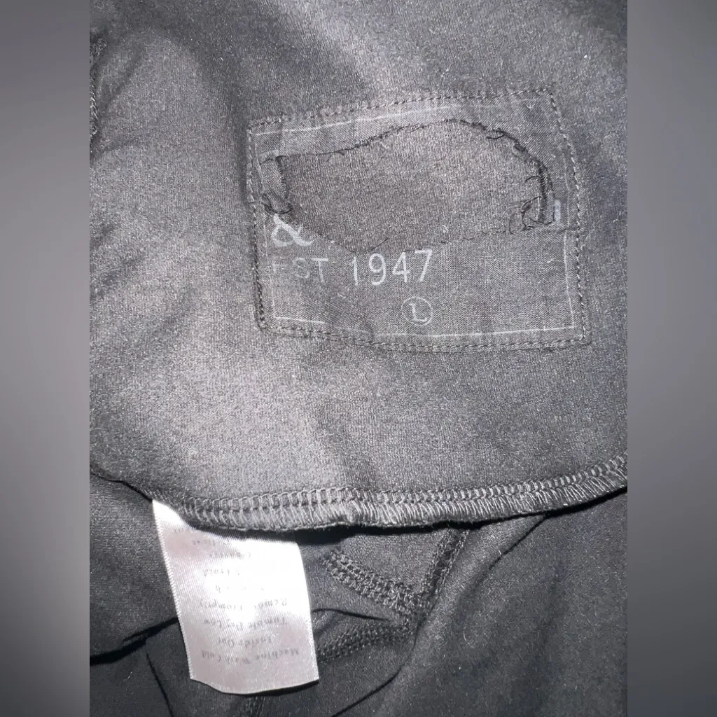 $228 Frank & Eileen Murphy Billion Dollar Pants Black Large Coastal California - Image 5